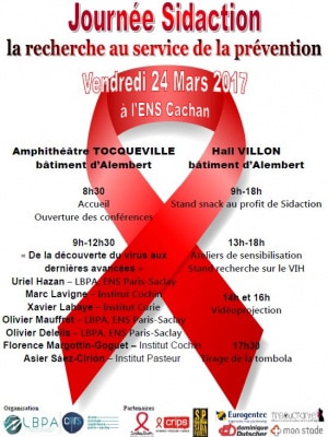 Affiche Journée Sidaction