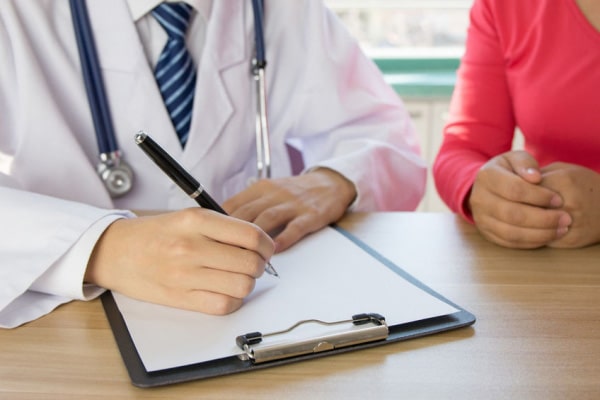 Prescription par un médecin